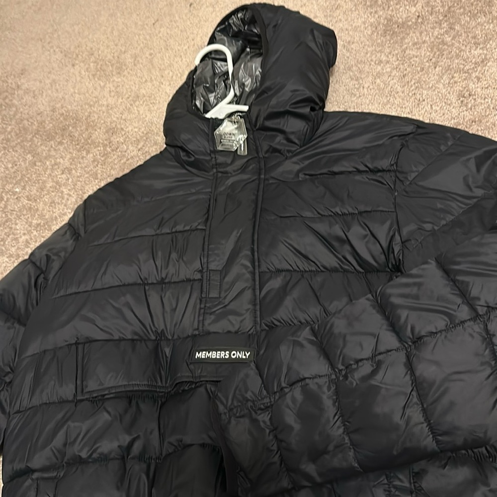 NWT Members Only Puffy Hoodie